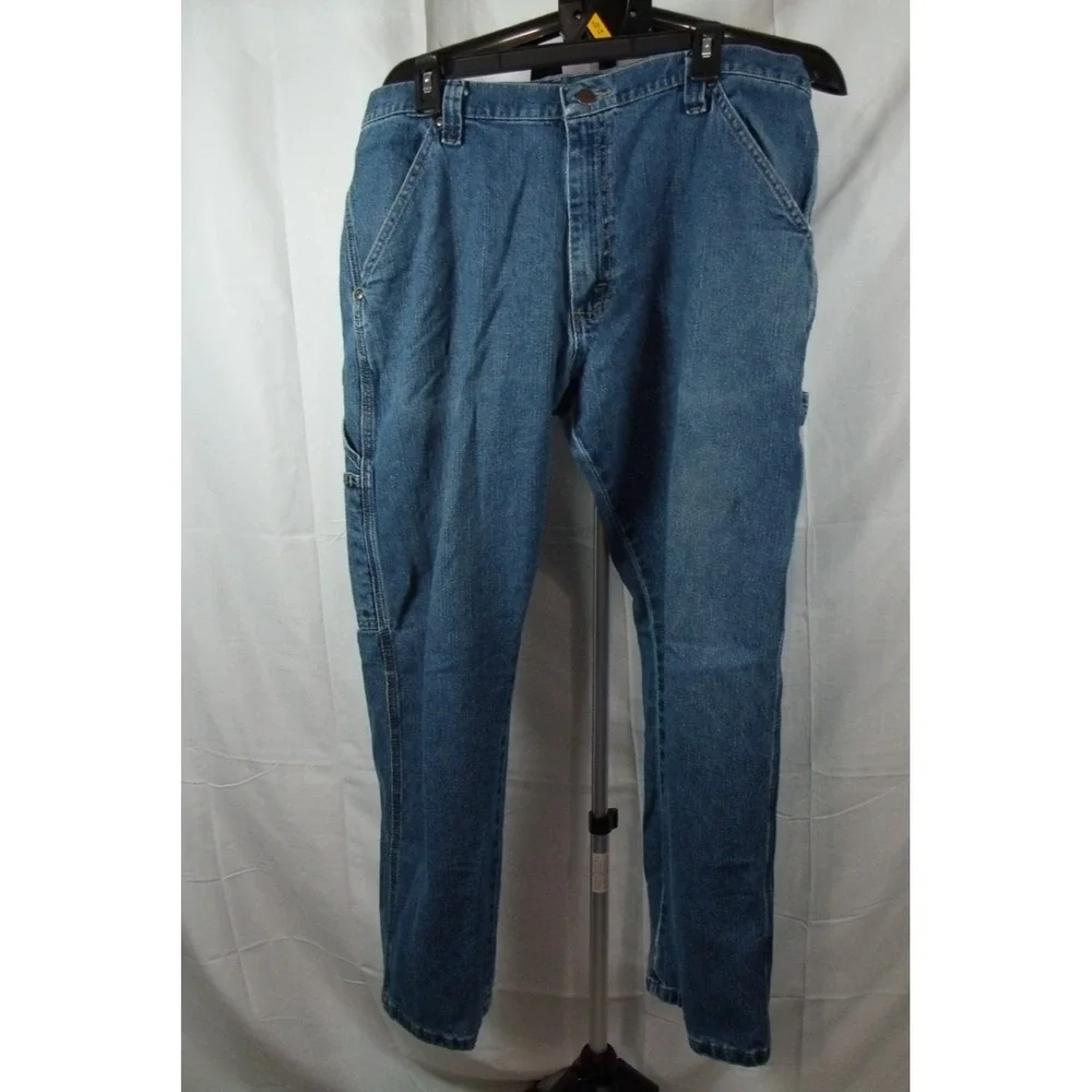Wrangler Men's Cargo Jeans 36x30‎ Carpenter Workwear Utility